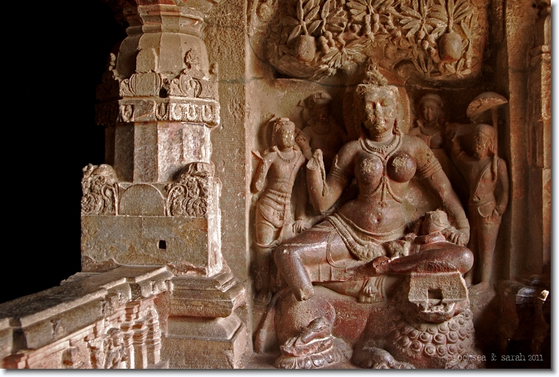 Siddhayika at Cave 32, Ellora