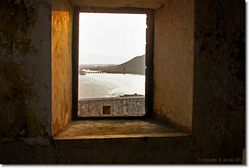 View from the Altar at the Korlai Fort Church